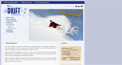 Desktop Screenshot of driftsnow.cz